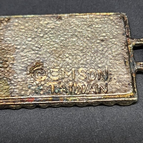 Vintage Miniature Dollhouse Brass Teapot & Tray SET - Picture 6 of 8